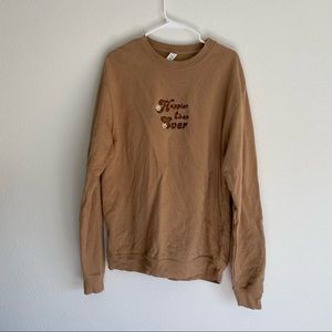 Happier Than Ever Billie Eilish Sweatshirt sz L